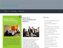 Tablet Screenshot of designaroomguide.com